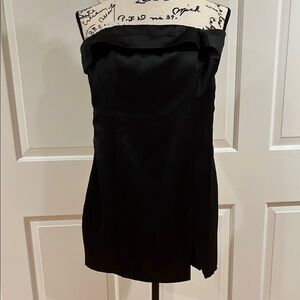 Altared State Black Strapless Dress